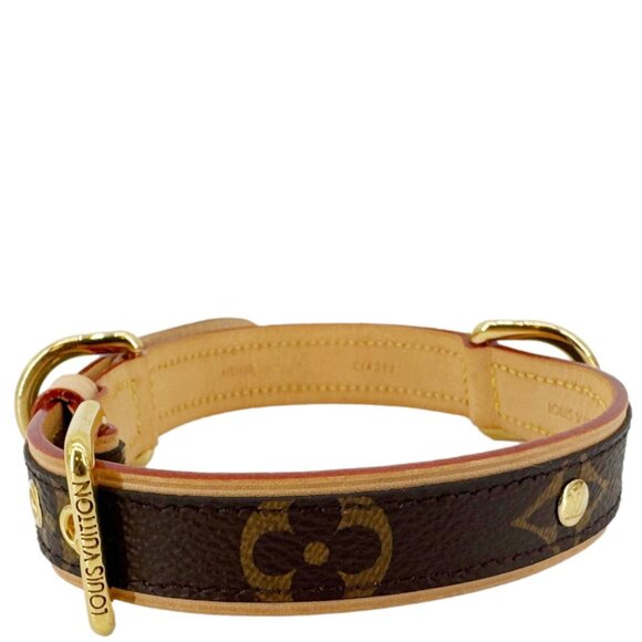 Louis Vuitton Monogram Canvas Dog Collar Brown - Picture 6 of 10